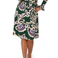 Leota Women's Rosalia Dress Green Size Small