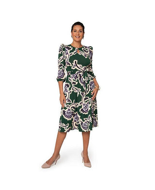Leota Women's Iman Dress Green Size Medium
