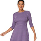 Leota Women's Katherine Dress Purple  Size Small