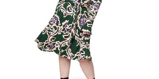 Leota Women's Plus Size Rosalia Dress Green Size 1X