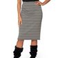Leota Women's Pencil Skirt Black Size Large