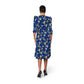 Leota Women's Iman Dress Blue Size Small