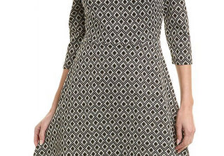 Leota Women's Katherine Dress in Black Size XS