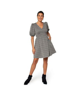 Leota Women's Mabel Dress Small Size Gray