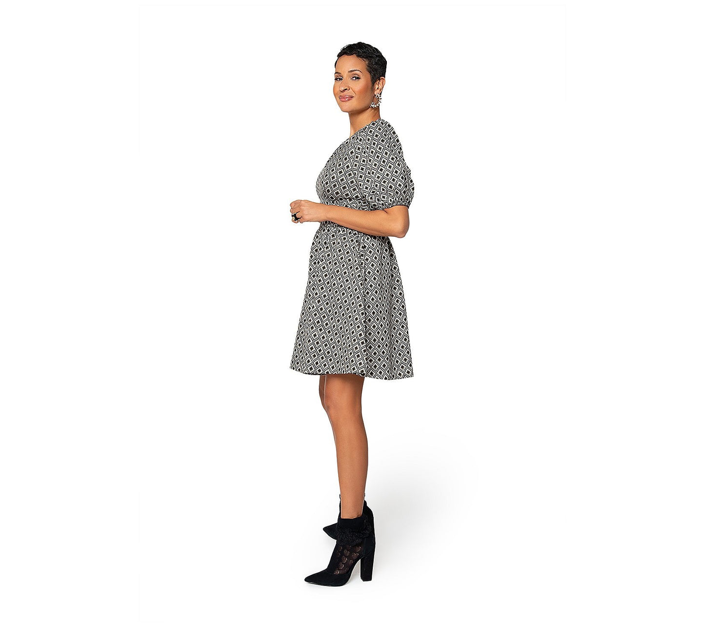 Leota Women's Mabel Dress Small Size Gray