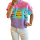 Bibi - Easter Egg Sequin Top