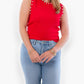 Entro - Liz Pearl Trim Knit Tank