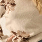 Promesa - Floral-Pattern Knit Mock-Neck Sweater