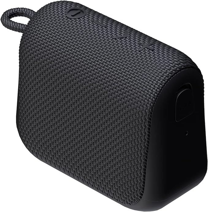 Raycon Everyday Speaker with Microphone IP67 Dustproof and Waterproof TWS Multilink Bluetooth 5.0 Portable Outdoor Wireless Speaker for Home, Outdoors, Travel (Carbon Black)