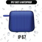 Raycon Everyday Speaker with Microphone IP67 Dustproof and Waterproof TWS Multilink Bluetooth 5.0 Portable Outdoor Wireless Speaker for Home, Outdoors, Travel (Electric Blue)