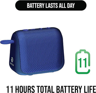 Raycon Everyday Speaker with Microphone IP67 Dustproof and Waterproof TWS Multilink Bluetooth 5.0 Portable Outdoor Wireless Speaker for Home, Outdoors, Travel (Electric Blue)