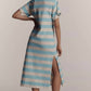 Sundry - Bonjour Rugby Stripe Midi Dress