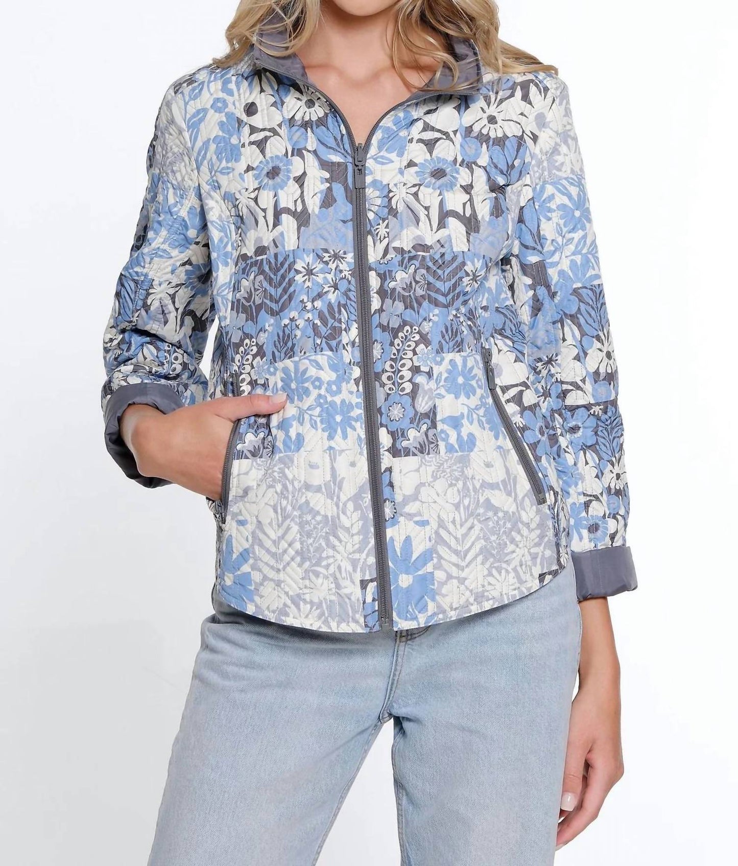 Multiples - Quilted Reversible Jacket