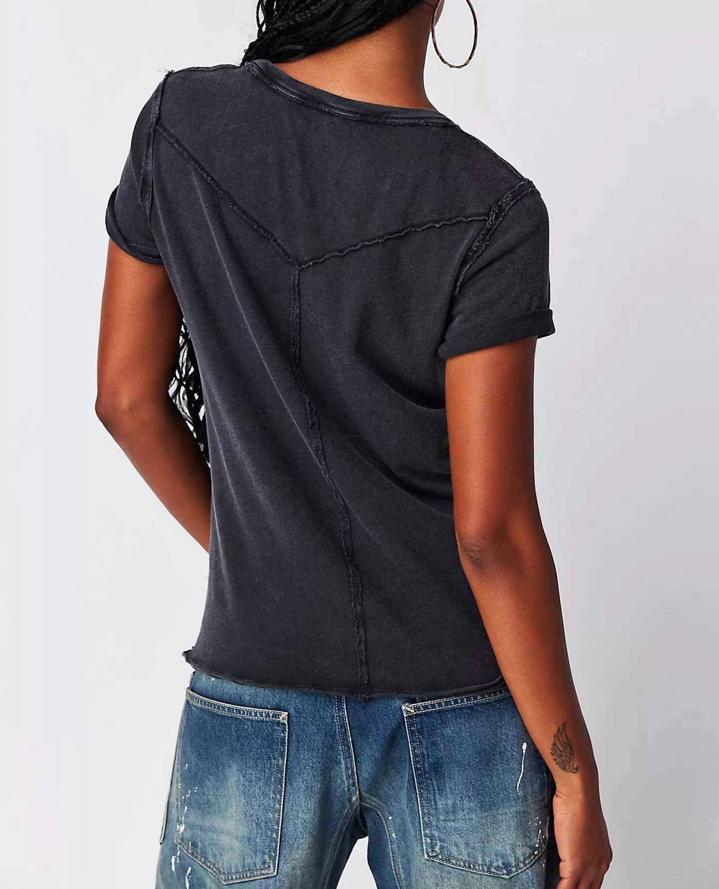 Free People - Wild Short Sleeve Tee
