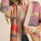 &Merci - Oversized Colorblock Cardigan