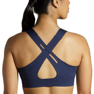Brooks Women's Crossback Sports Bra - Navy