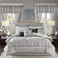 Madison Park Essentials Joella Faux Silk Comforter Set King Size