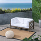 Oana - 2 Piece Loveseat Set With Water Resistant Cushions
