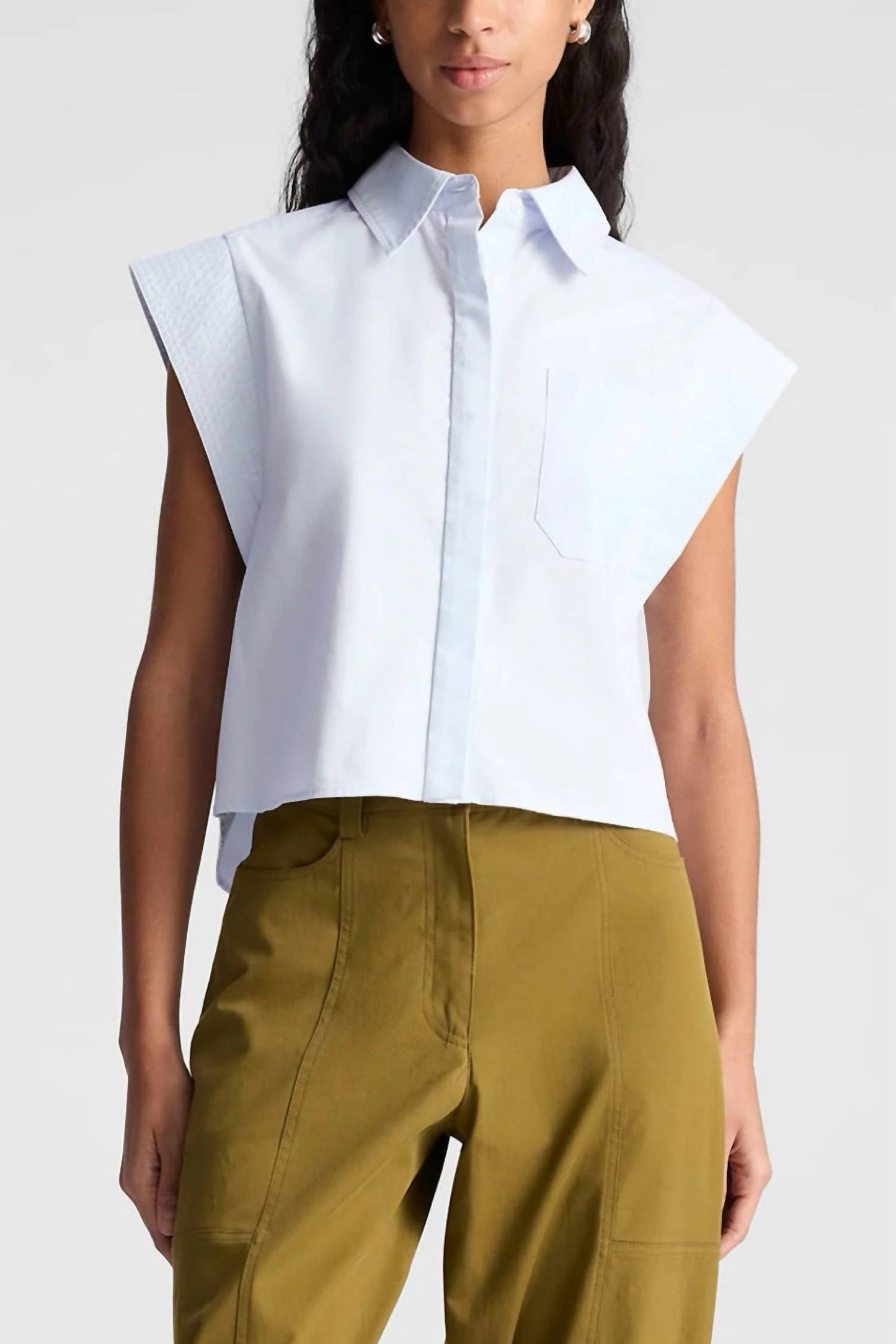 A.L.C. - Monte Cotton Shirt Top