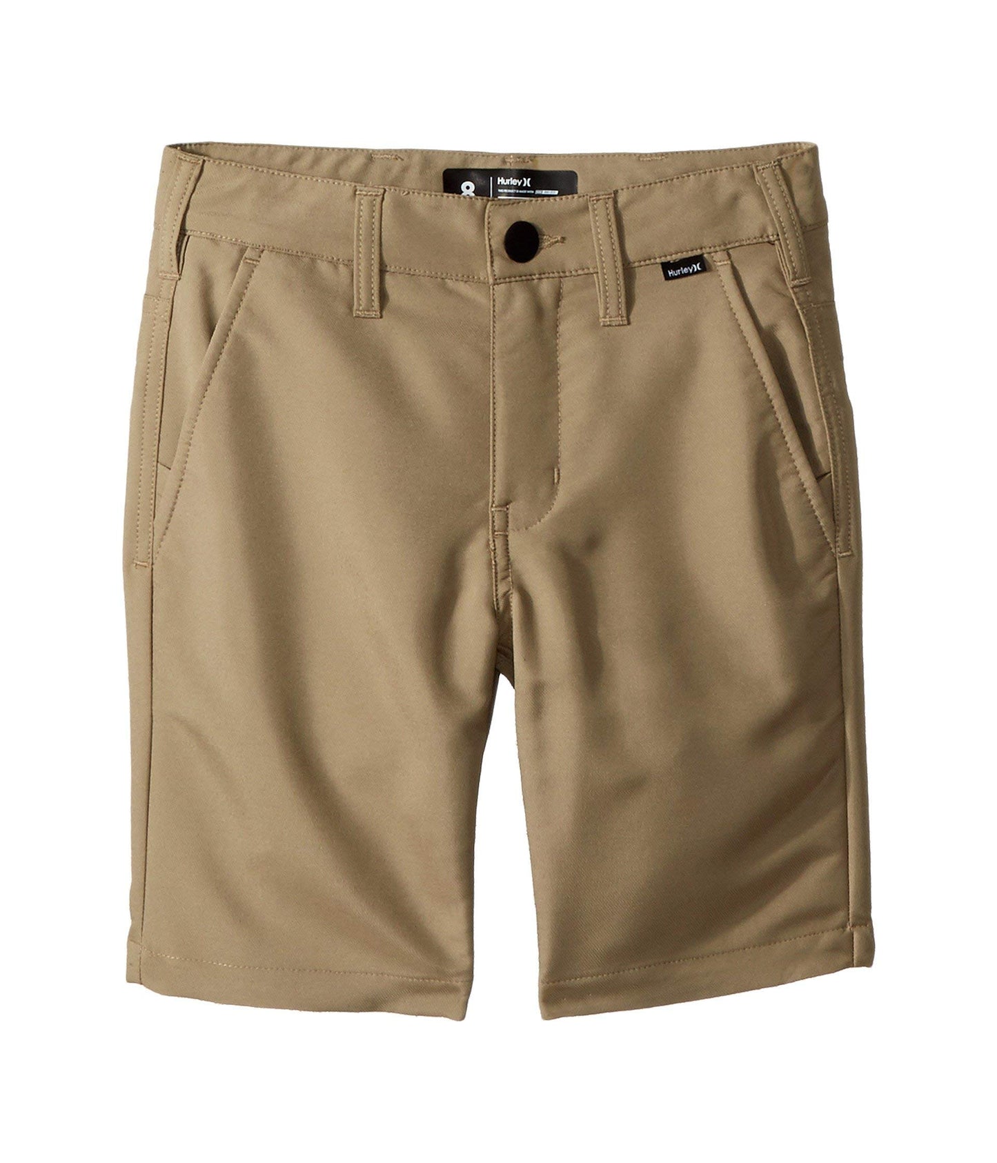 Hurley Boys' Dri-FIT Chino Walk Shorts (16/28, Khaki)