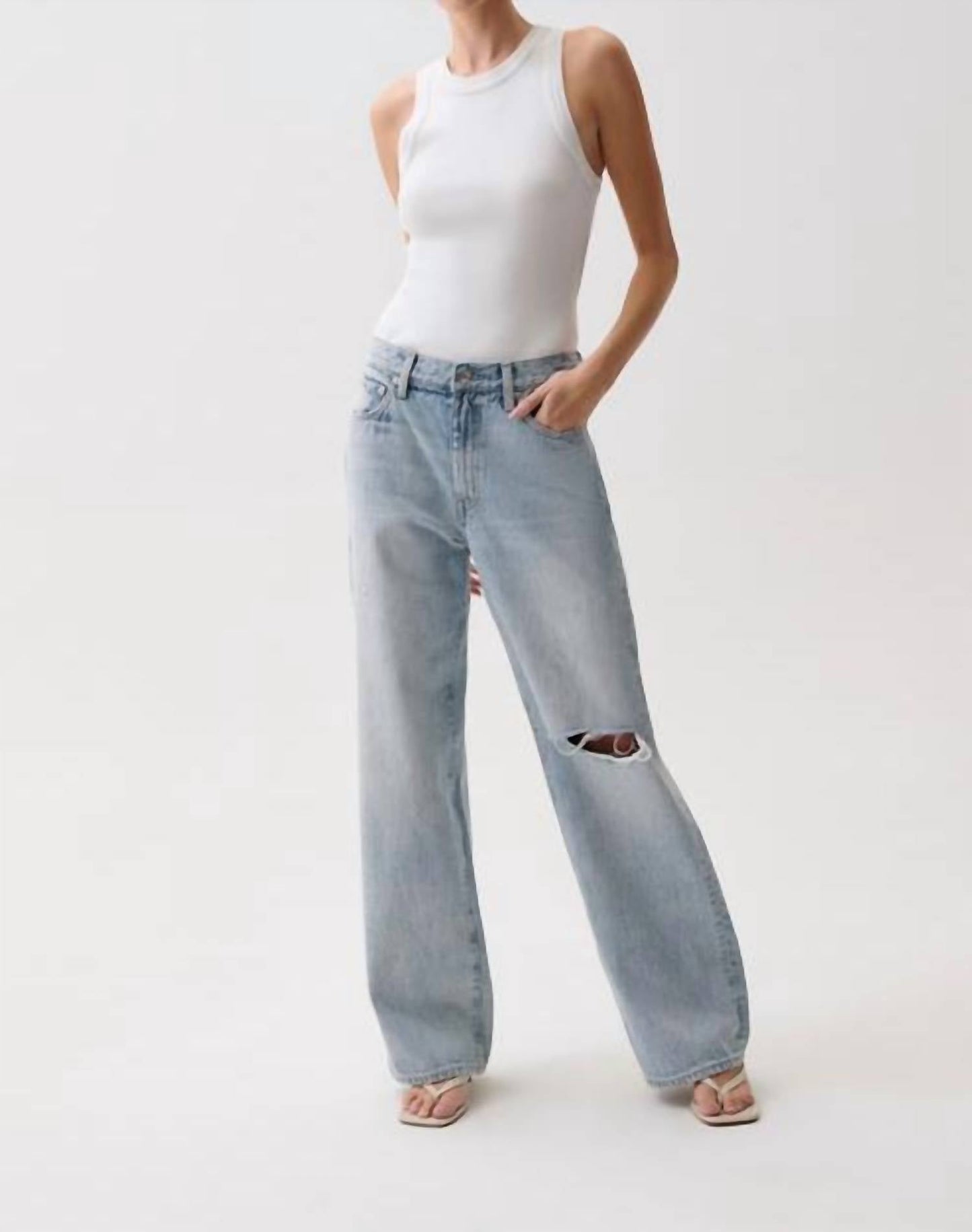 Pistola - Hendrix High Rise Baggy Fit Jeans