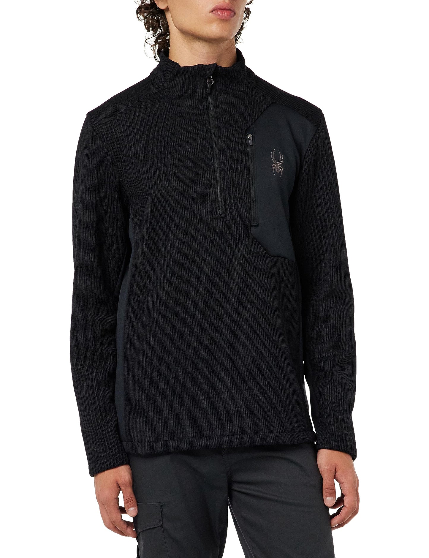 Spyder Mens Bandit Zip Fleece Ski Jacket