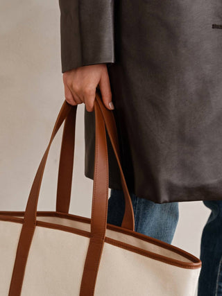 Dāl The Label - Women's Structured Tote Bag