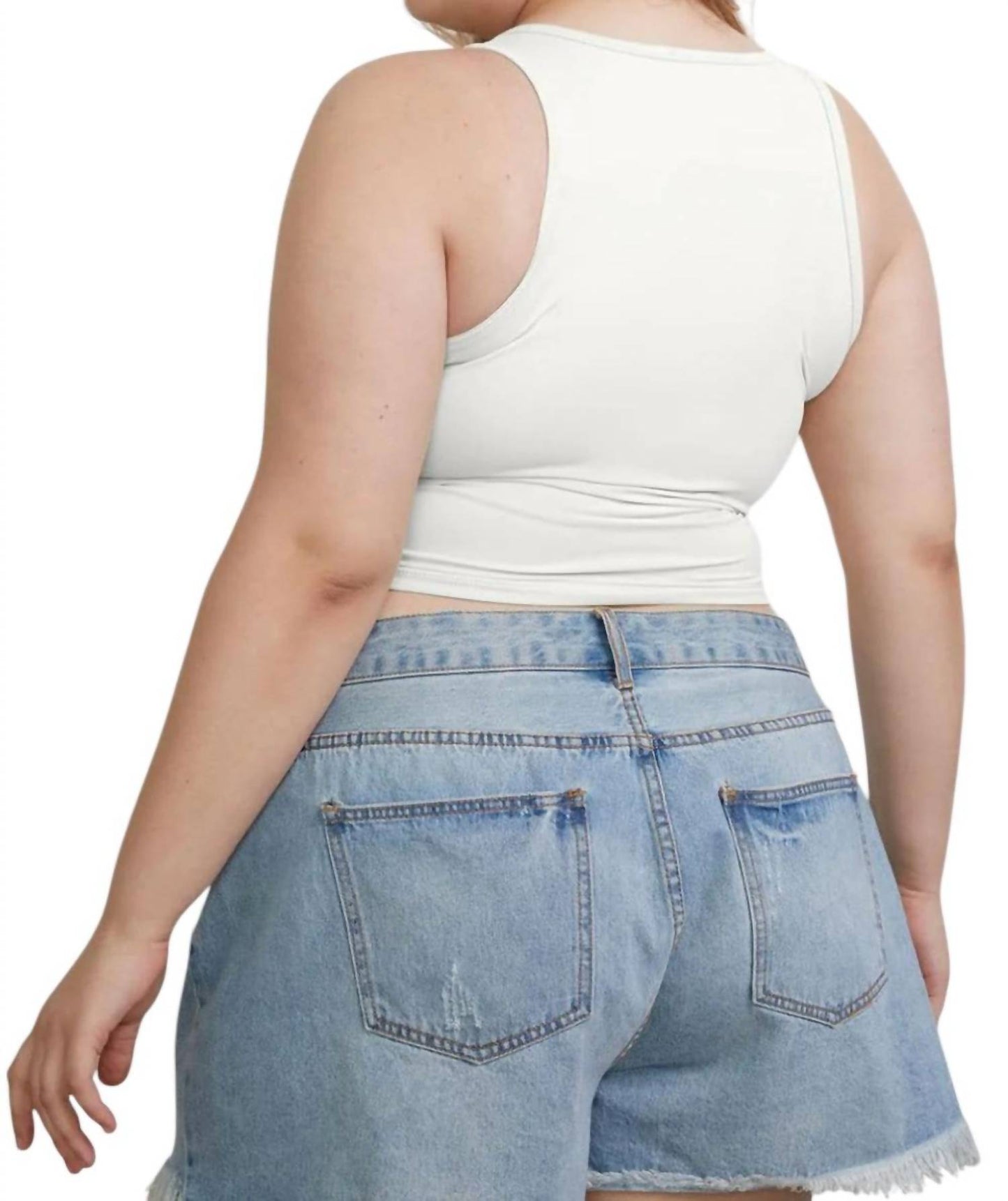 Basic Bae - Full Size Round Neck Slim Tank