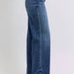 Judy Blue - Mid Rise Wide Leg Jeans