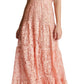 Dress The Population Women's Melina Lace Maxi Dress Pink Size Medium