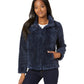 Women's Sherpa Clayton Jacket - Navy