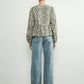 Aaron & Amber - Long Sleeve Bow Tie Blouse