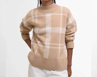 Barbour - Harriet Tartan High-Neck Jumper