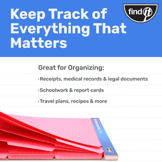 File Folder Notepad - Pack of 12