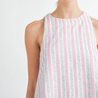 Mable - Patchwork Mini Dress