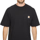 Carhartt Men's Loose Fit Heavyweight Black T-Shirt - X Large