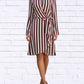 Diva Usa - Long Sleeve Wrap Dress