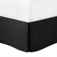7 Piece Tufted Comforter Set Black Queen