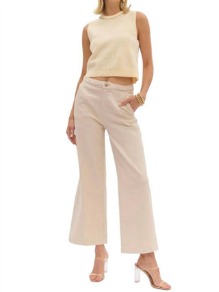 Entro - Gina Braided Detail Pants