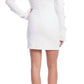 Badgley Mischka - Women's Beverly Long Sleeve Mock Neck Mini Dress