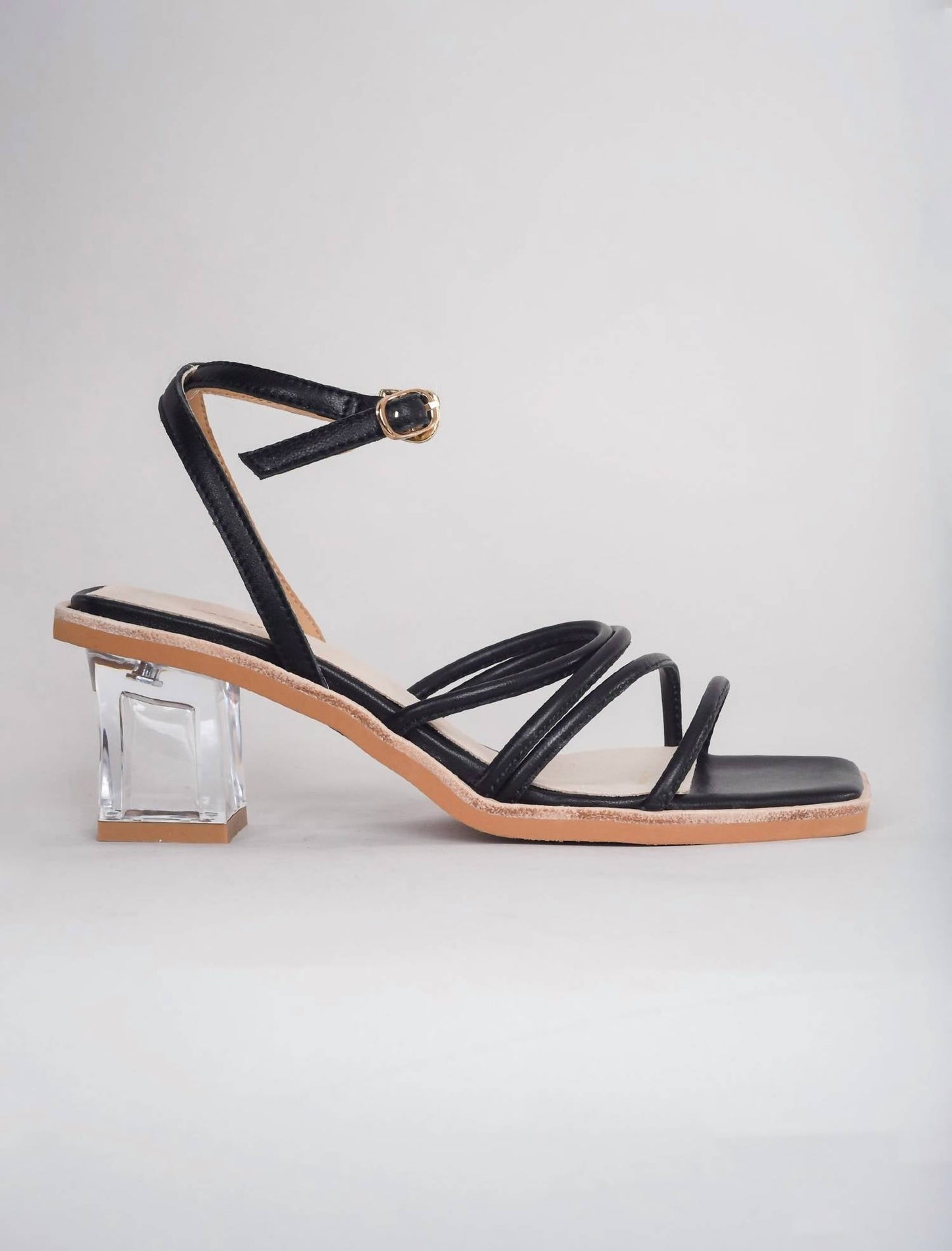 All Black - Women's Ms. Glamour Sandal