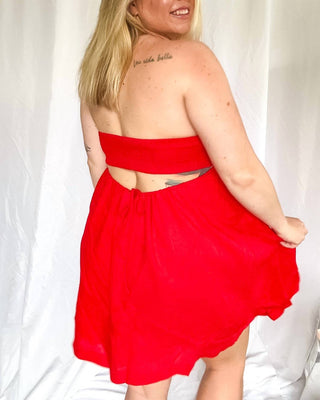 Le Lis - Women's Dune Dancer Babydoll Tube Dress