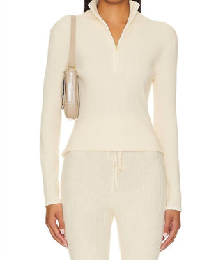 Varley - Demi Half Zip Knit Sweater