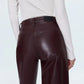 Pistola - Jett High Rise Bowed Straight Pant