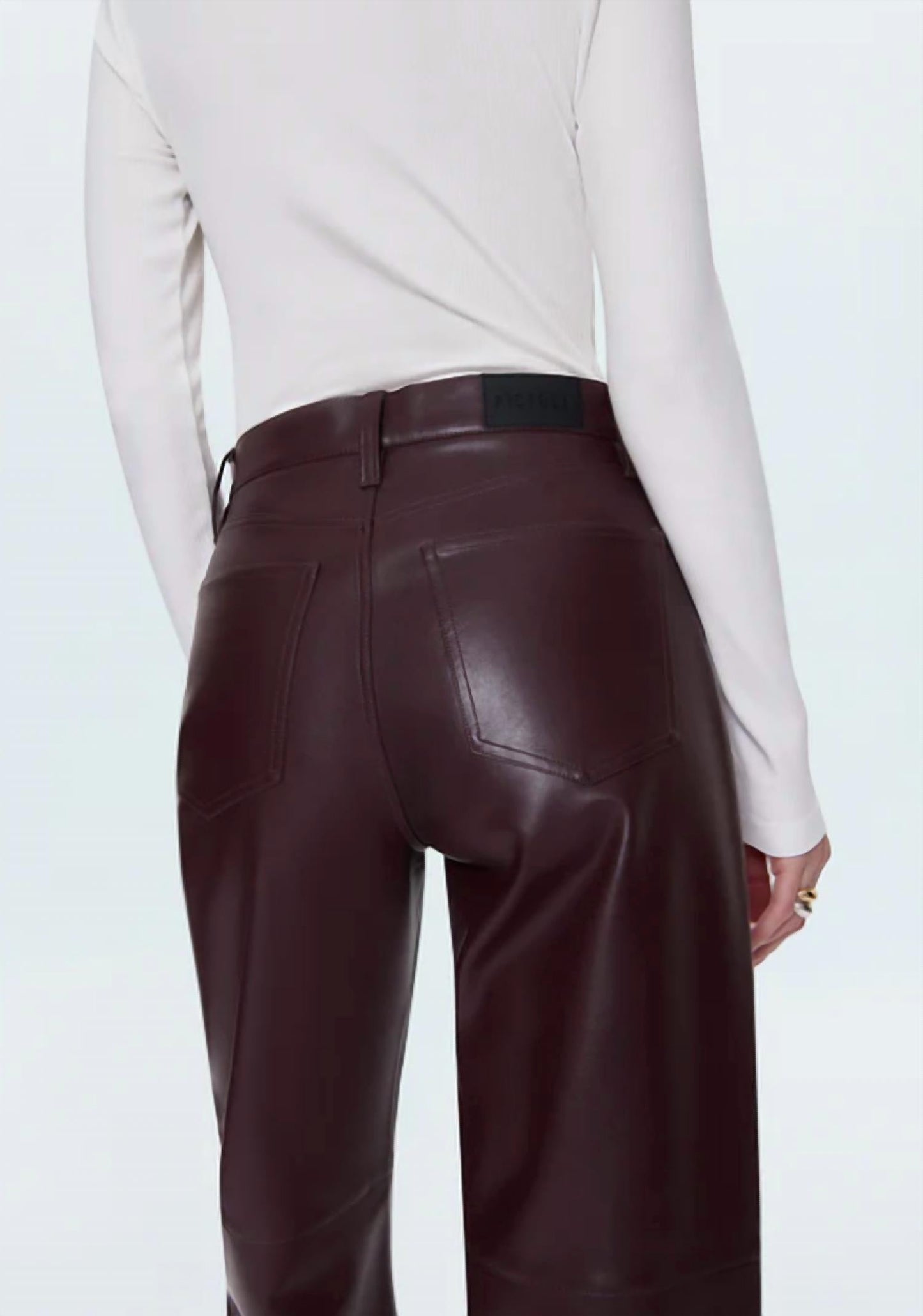 Pistola - Jett High Rise Bowed Straight Pant
