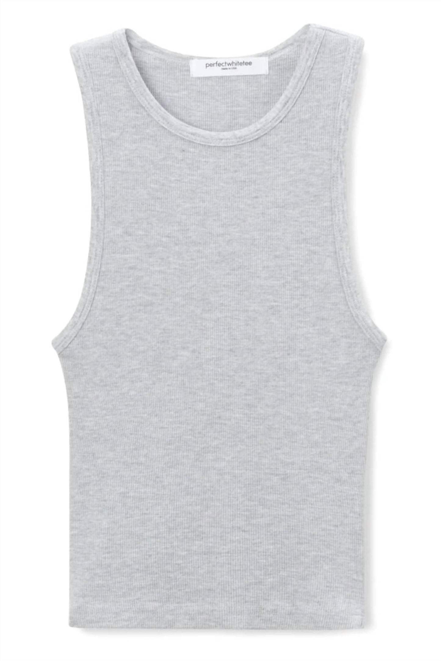 Perfectwhitetee - Gigi Rib Tank Top