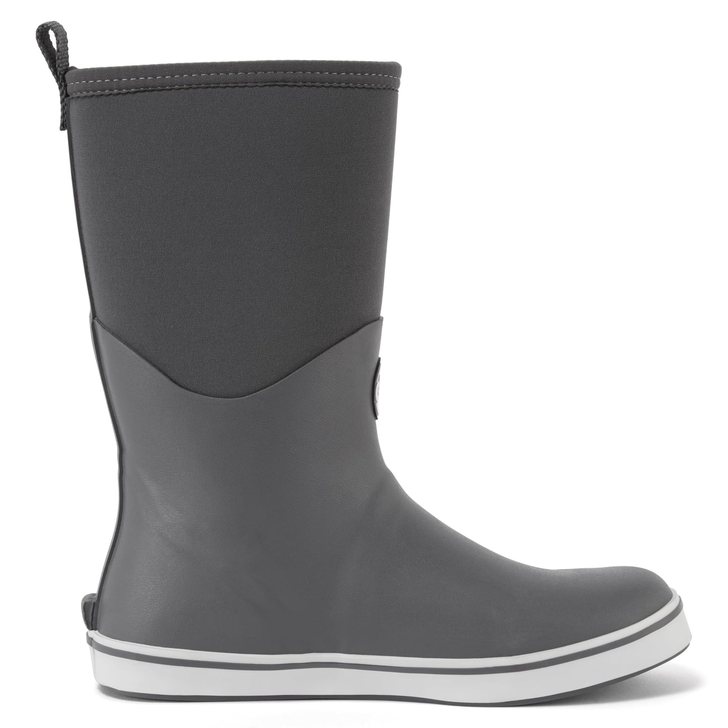 Gill Mens Hydro High Performance Mid Length Fishing Deck Rain Boot Waterproof Insulated Ash Grey