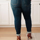 Judy Blue - High Rise Pull On Double Cuff Slim Jeans