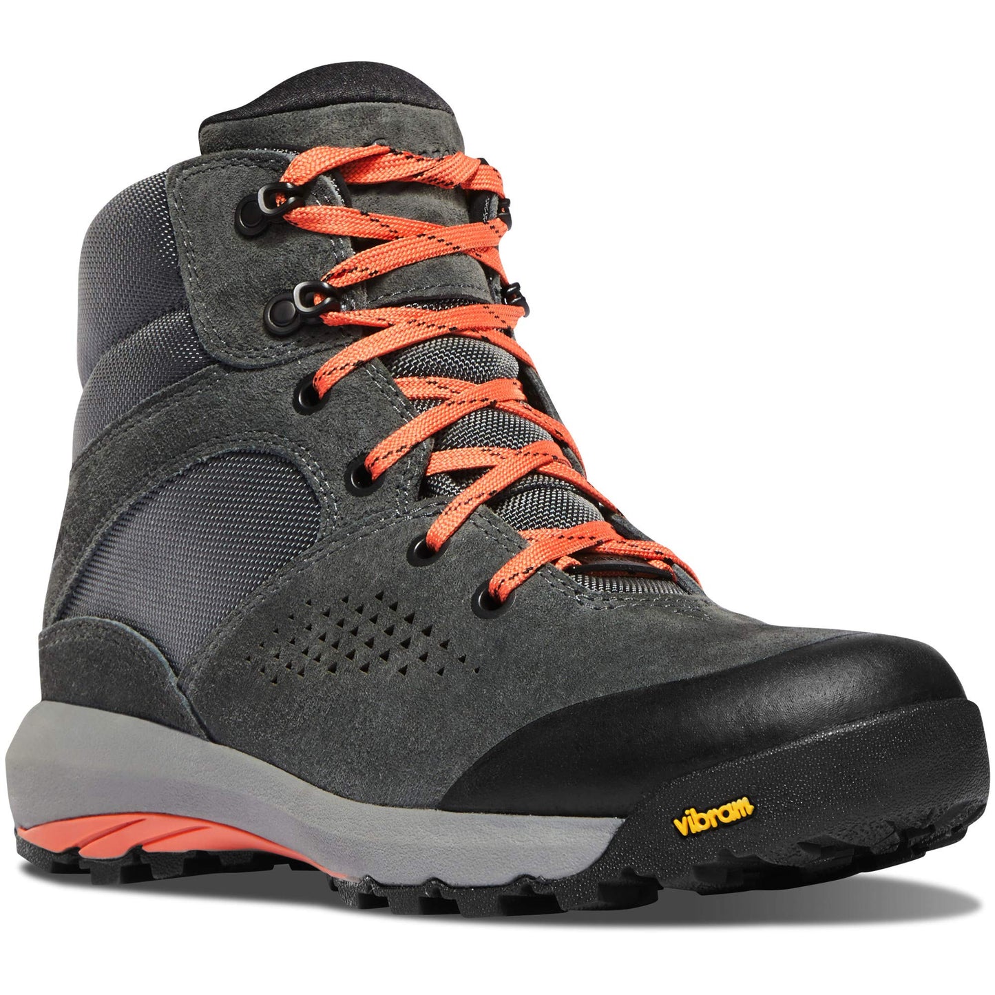 Danner Women's Inquire Mid Hiking Boots - Dark Gray/Salmon