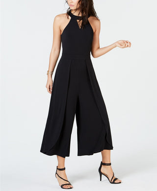 Thalia Sodi Women's Wide-Leg Jumpsuit Black Size Small